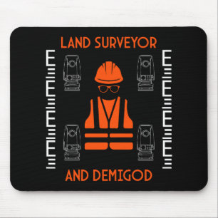 land surveyors mouse pad