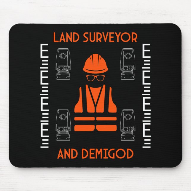 land surveyors mouse pad (Front)