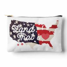 Land That I Love: Independence Day Cosmetic Bag
