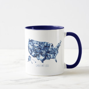 Land that I Love - United States Map Mug
