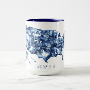 Land that I Love - United States Map Mug