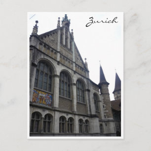 landes swiss museum postcard