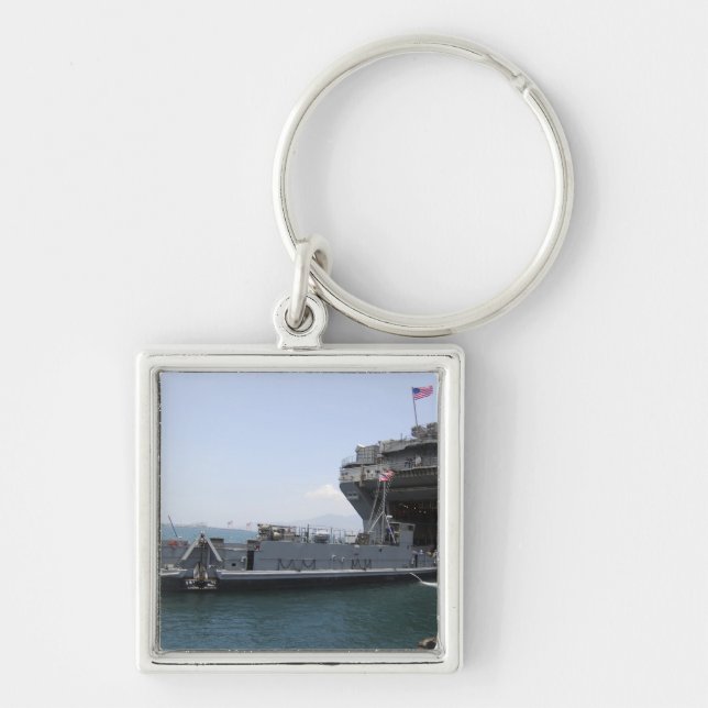 Landing Craft Utility moving into position Key Ring (Front)