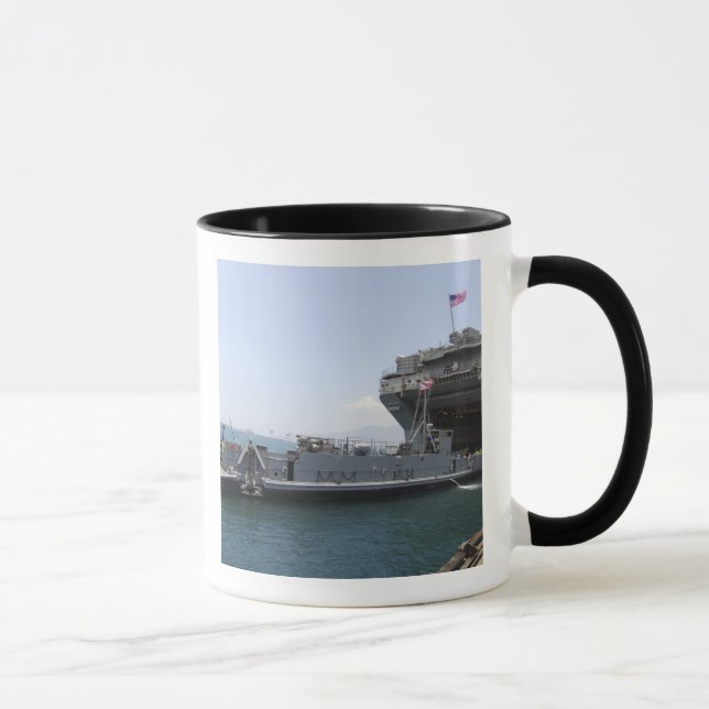 Landing Craft Utility moving into position Mug (Right)