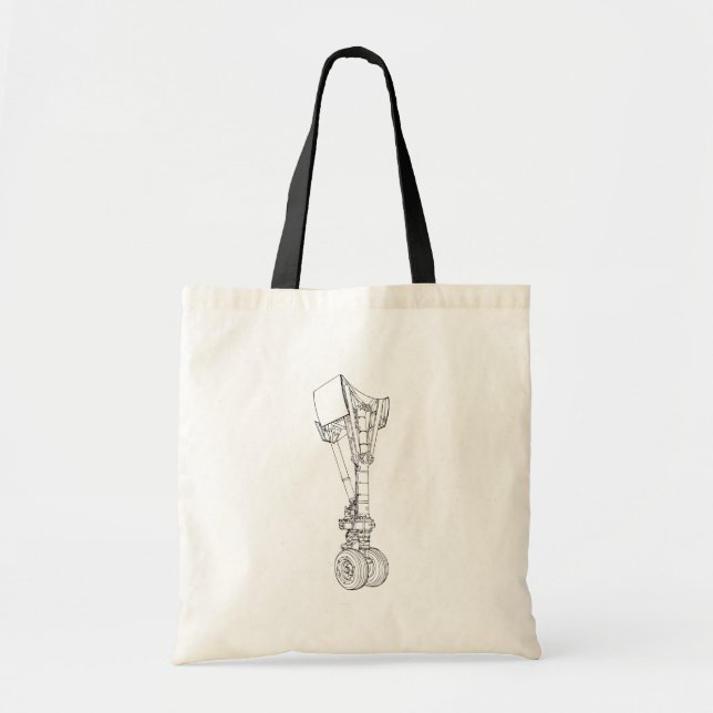 Landing Gear Tote Bag (Front)