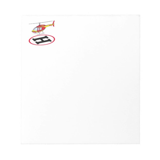 Landing helicopter notepad (Front)