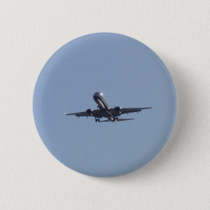 Landing Into The Sun 6 Cm Round Badge