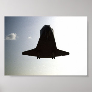 Landing of Space Shuttle Columbia (STS-52) Poster