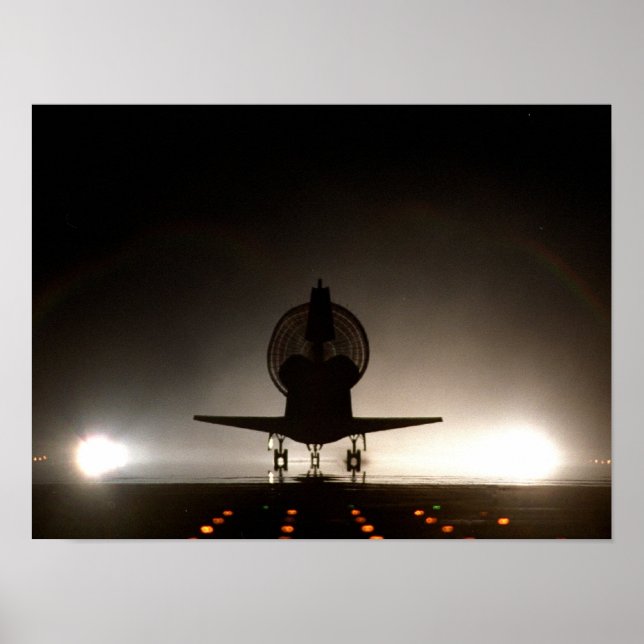 Landing of Space Shuttle Discovery (STS-96) Poster (Front)