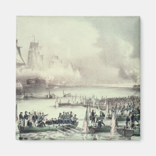 Landing of the American Force at Vera Cruz Magnet
