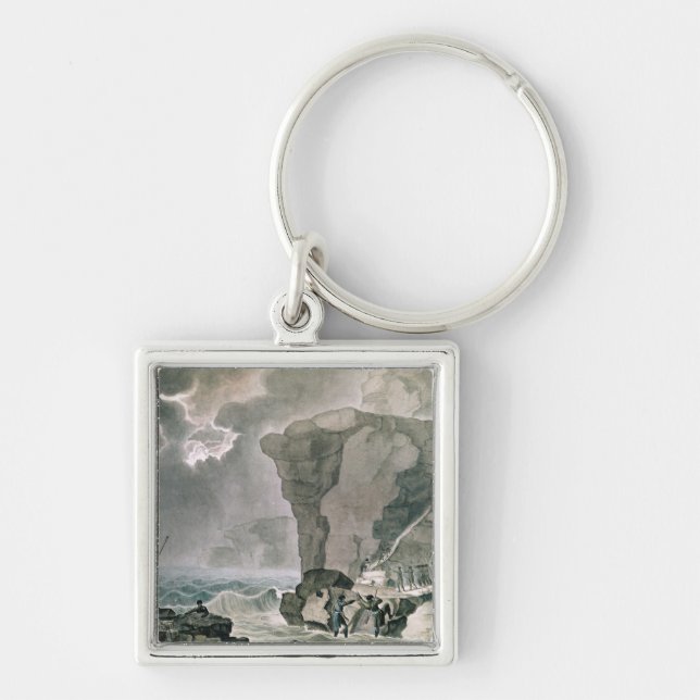 Landing of the Conspirators Key Ring (Front)
