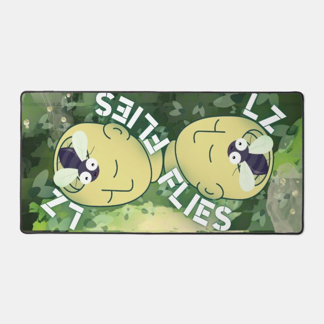 Landing, zone Beach Towel Desk Mat (Front)