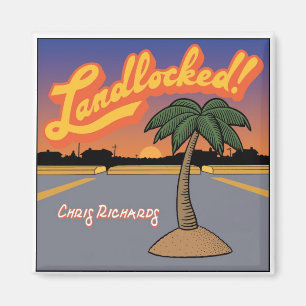 "Landlocked!" Single Cover Magnet