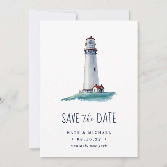 Landmark | Wedding Save the Date Card (Front)