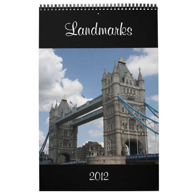 landmarks calendar 2012 (Cover)