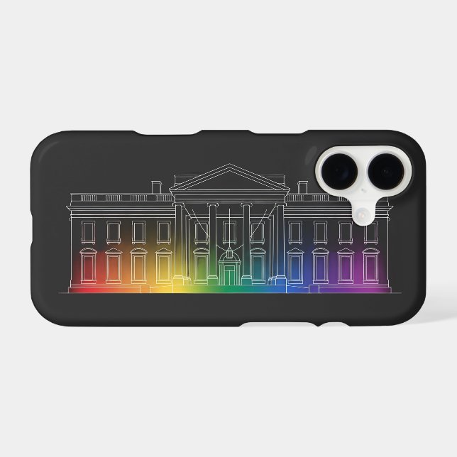 Landmarks in Light | White House iPhone Case (Back (Horizontal))