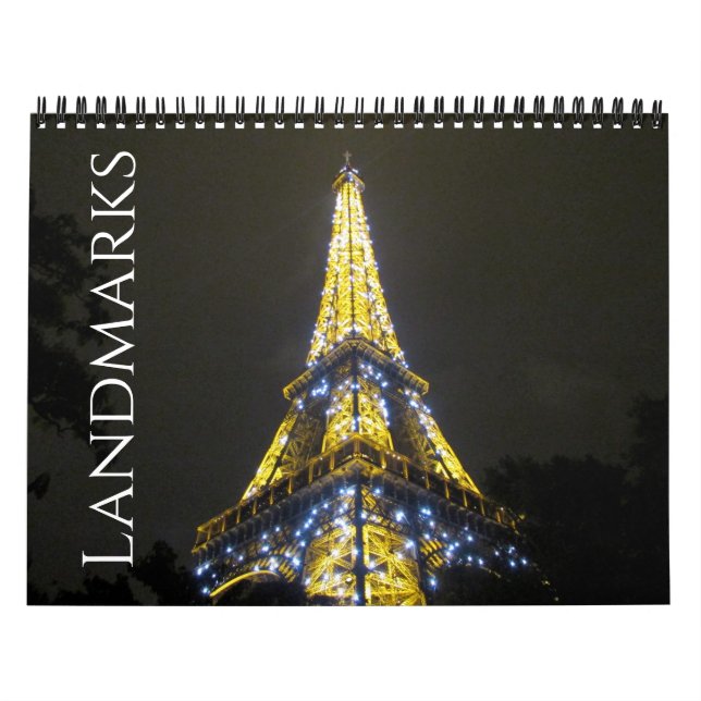 landmarks of the world 2027 calendar (Cover)