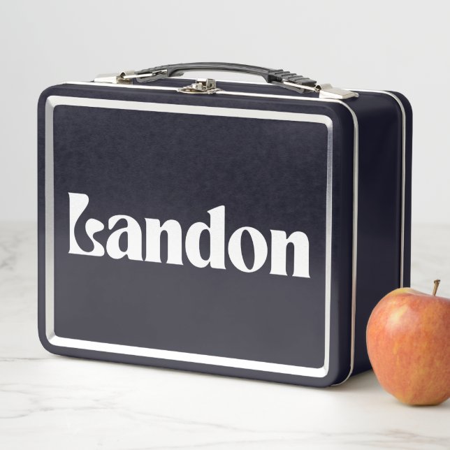 Landon Metal Lunch Box (In Situ)
