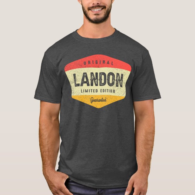 Landon Personalised Name - Landon T-Shirt (Front)