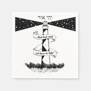 Land's End John o' groats lighthouses Napkin