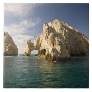 Land's End, The Arch near Cabo San Lucas, Baja Ceramic Tile
