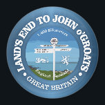 Land's End to John o'Groats (cycling c) Magnet<br><div class="desc">Land's End to John o'Groats,  Great Britain.</div>