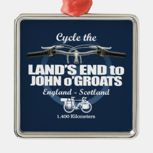 Land's End to John o'Groats (H2) Metal Ornament