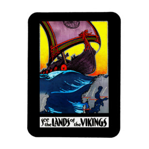 Lands of the Vikings Magnet