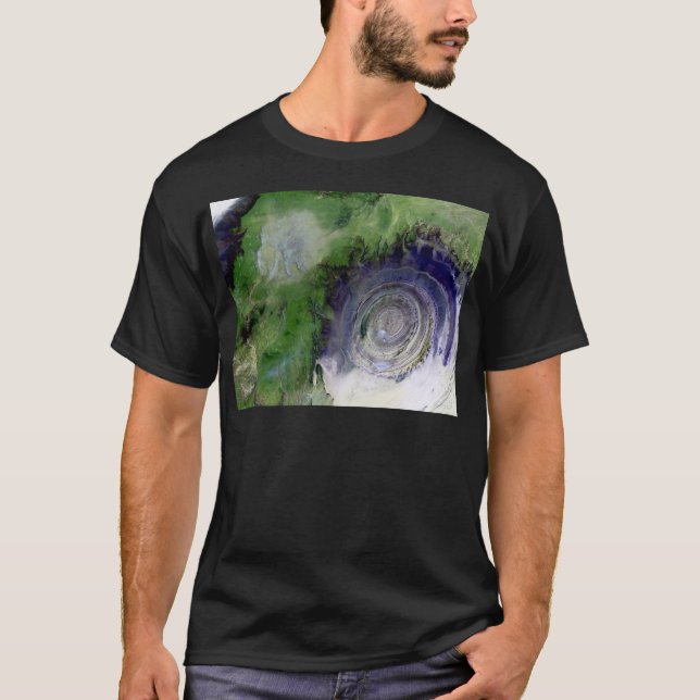 Landsat 7 Richat Structure T-Shirt (Front)