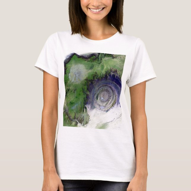 Landsat 7 Richat Structure T-Shirt (Front)