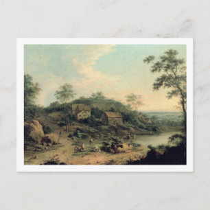 Landscape, 1758 postcard