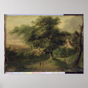 Landscape, 1827 poster