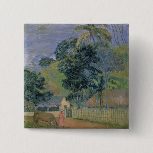 Landscape, 1899 15 cm square badge