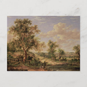 Landscape, 19th century postcard