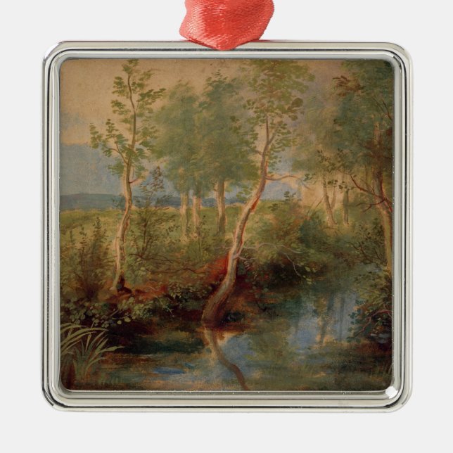 Landscape 2 metal ornament (Front)