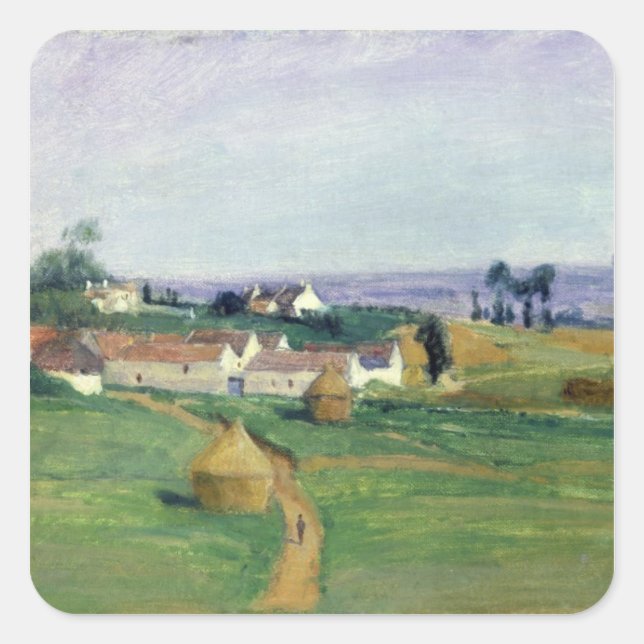 Landscape 4 square sticker (Front)