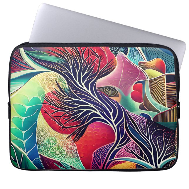 LANDSCAPE ABSTRACTION  LAPTOP SLEEVE (Front)
