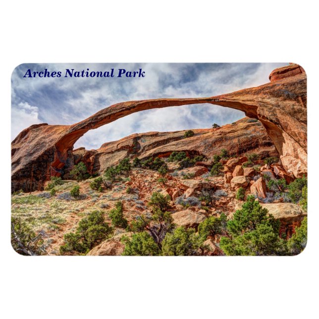 Landscape Arch - Arches National Park - Utah Magnet (Horizontal)