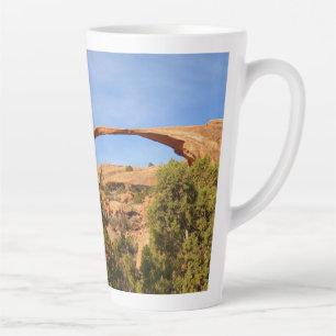 Landscape Arch at Arches National Park Latte Mug