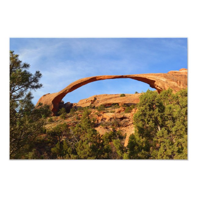 Landscape Arch at Arches National Park Photo Print (Front)