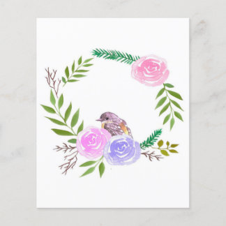 Landscape Art Canvas| Bird Lover Gift|  Colourful Flyer