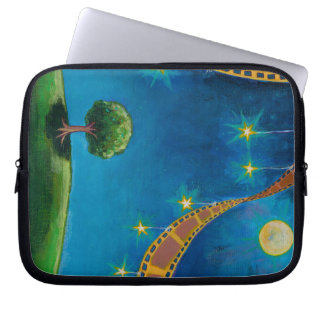 Landscape art films movies photographers night sky laptop sleeve