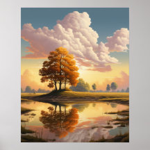 Landscape Artistic Illustration Nature