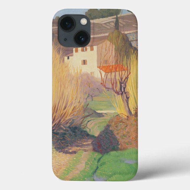 Landscape at Lagnes, 1921 Case-Mate iPhone Case (Back)