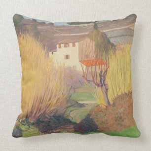 Landscape at Lagnes, 1921 Cushion