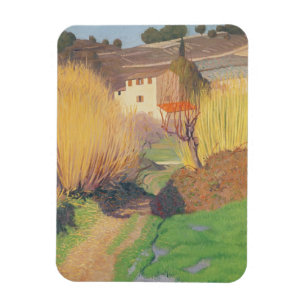 Landscape at Lagnes, 1921 Magnet
