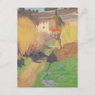Landscape at Lagnes, 1921 Postcard