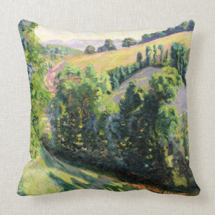 Landscape at Pontgibaud, c.1895 (oil on canvas) Cushion