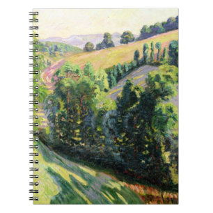 Landscape at Pontgibaud, c.1895 (oil on canvas) Notebook
