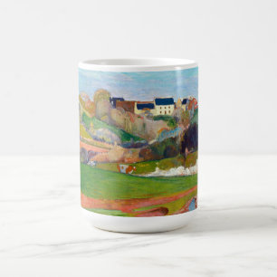 Landscape at Pouldu painting by Paul Gauguin Coffee Mug